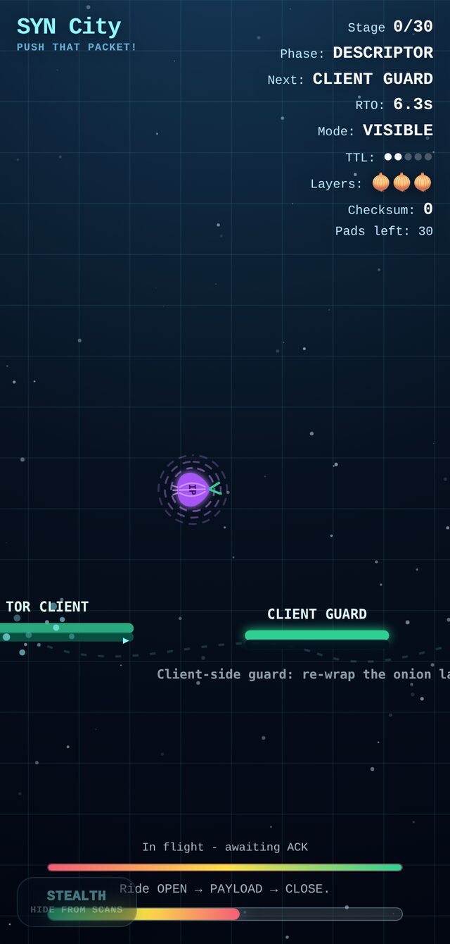 SYN City — Onion Skin gameplay