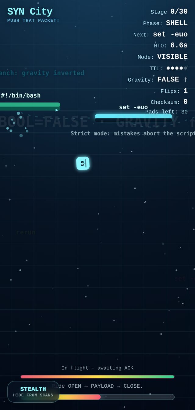 SYN City — The Boolean Fool gameplay