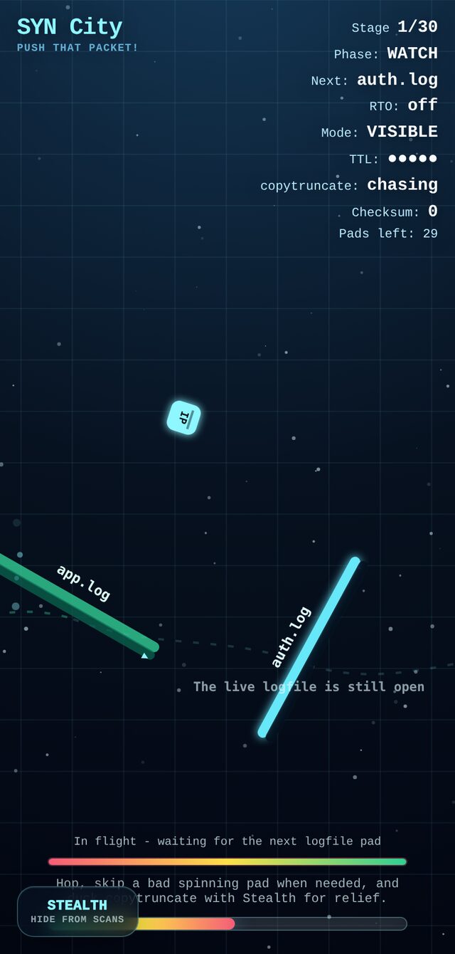 SYN City — Rotation Station gameplay