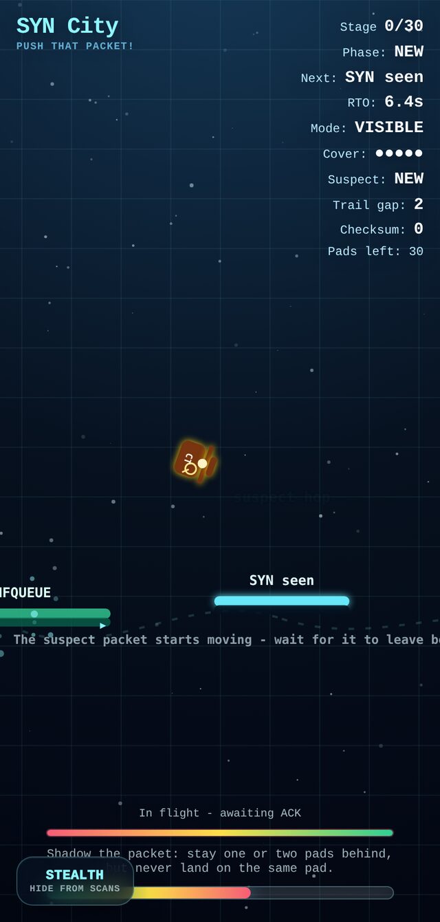 SYN City — Conntracked gameplay